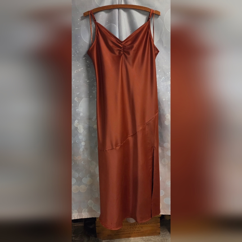 Elegant Brown Dress